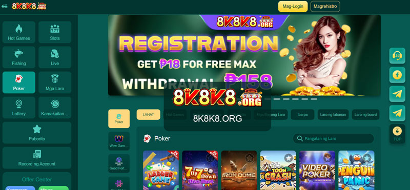 More Than Slots Discover 8k8 Casino's Game Categories